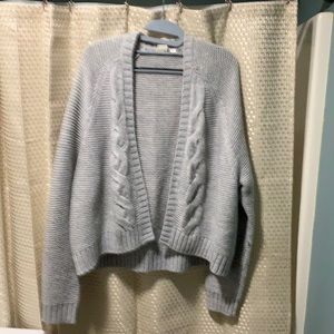 Soft Gray Gap cardigan size Medium